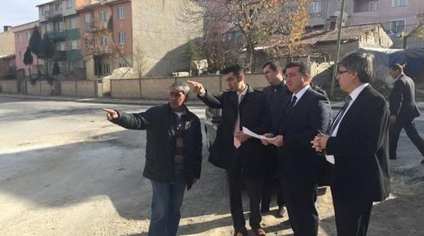 Başkan Bakıcı &Ccedil;alışmaları Yerinde İnceledi