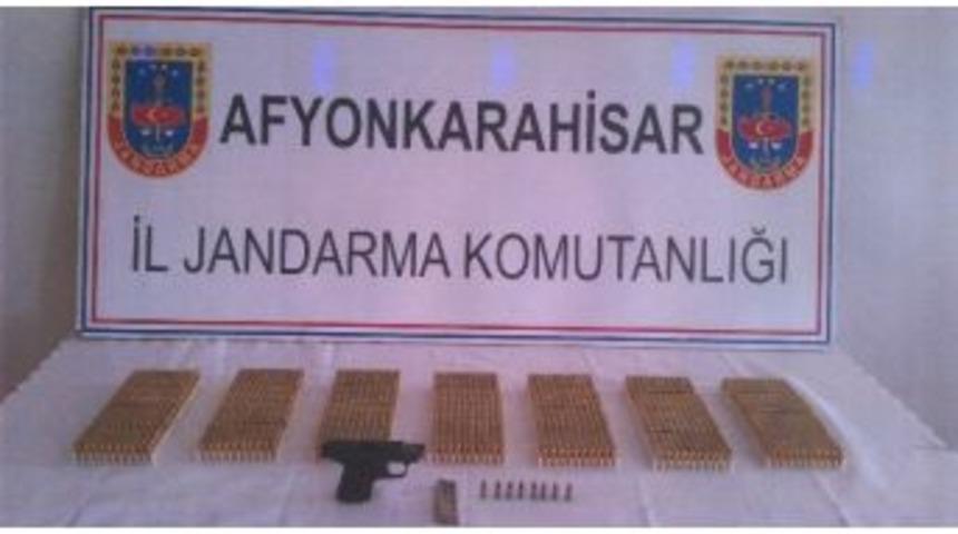 &Uuml;zerinde Bin 500&rsquo;e Yakın Tabanca Mermisiyle Yakalandı