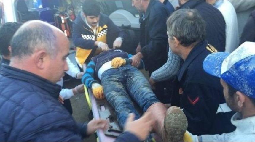 B&uuml;y&uuml;korhan&rsquo;da Kanalizasyon Kazısında G&ouml;&ccedil;&uuml;k: 2 &Ouml;l&uuml;, 1 Yaralı