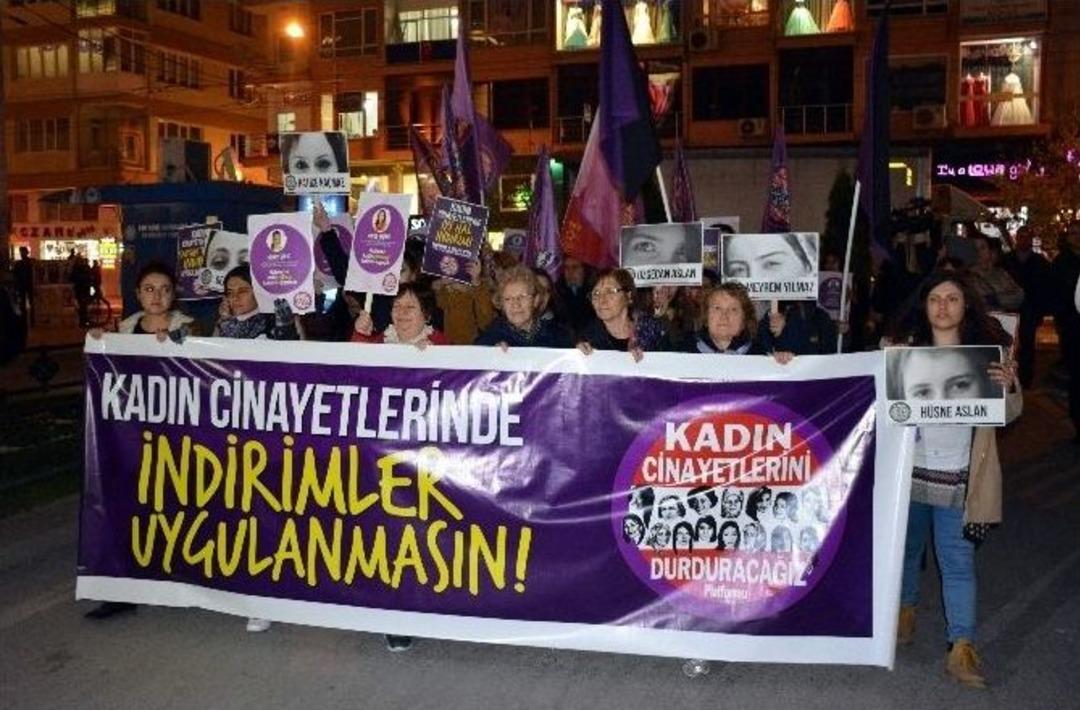 Eskişehir&rsquo;de Kadına Karşı Şiddet Ve M&uuml;cadele Y&uuml;r&uuml;y&uuml;ş&uuml;