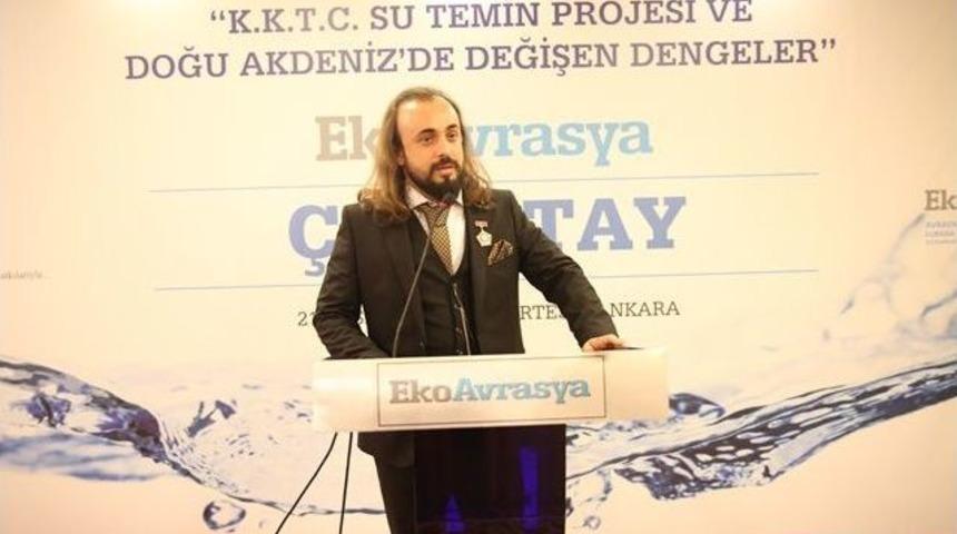 Kenan Acık&ouml;k&rsquo;e Eko Avrasya Hizmet Nişanı