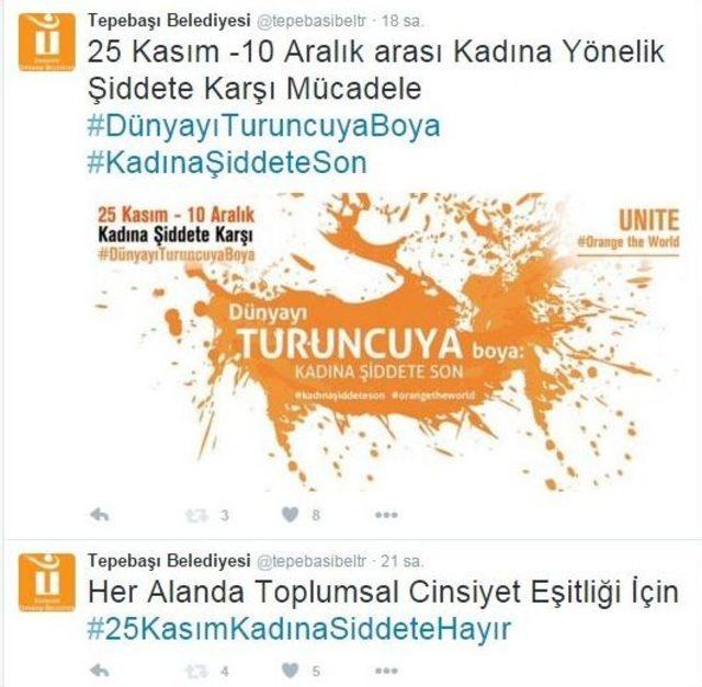 Kadına Şiddete Karşı Dünyayı Turuncuya Boya