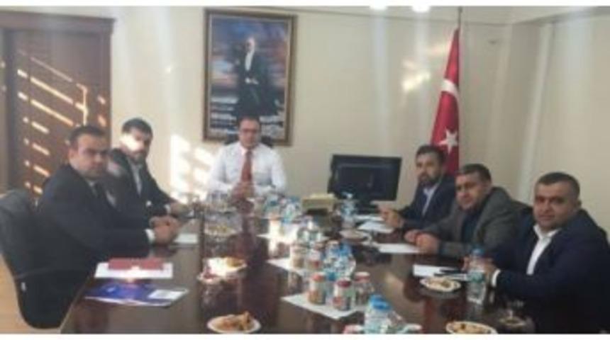 Habur M&uuml;lki İdare Amiri Ali Arıkan Und&rsquo;li Heyet İle G&ouml;r&uuml;şt&uuml;