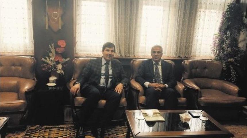 Bing&ouml;l Belediye Başkanı Barakazi&rsquo;den Başkan Asya&rsquo;ya Ziyaret