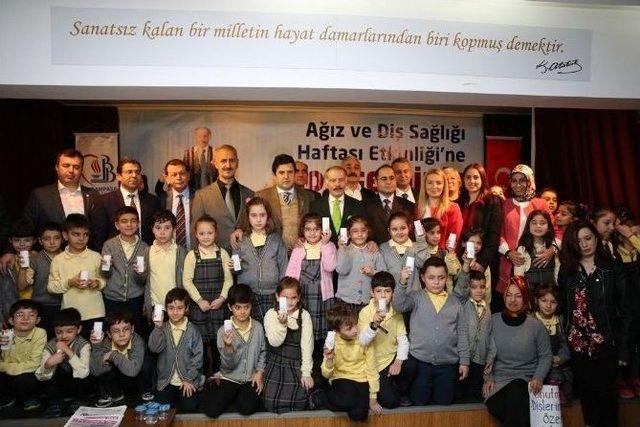 Başkan Aydıner’den Miniklere Diş Fırçalama Öğütleri