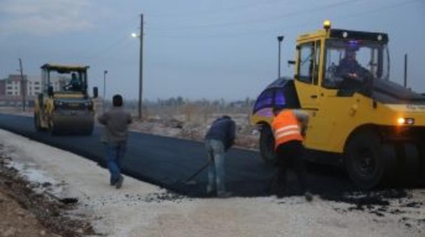 Okul Yolları Asfaltlandı