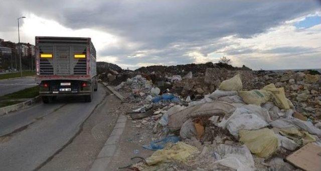 Alaplı Sahili Molozların Temizlenmesi Bekleniyor