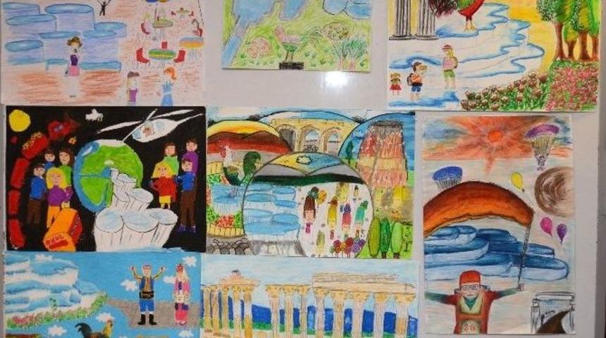 &lsquo;pamukkale&rsquo; Yarışmasında Dereceye Girenler &Ouml;d&uuml;llendirildi