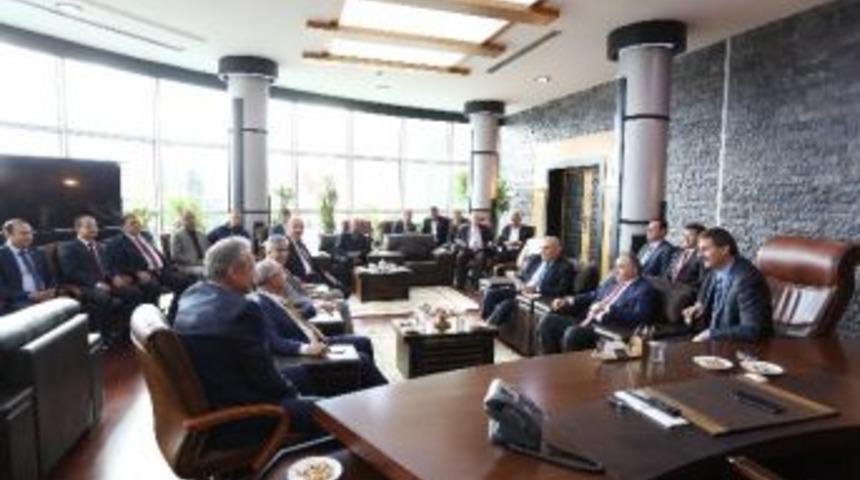 Sendika Genel Başkanlarından Alemdar&rsquo;a Ziyaret