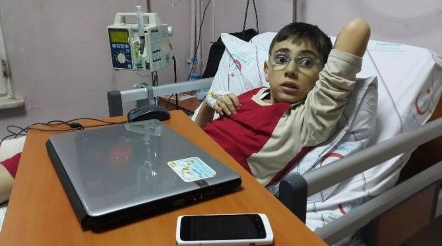 (&ouml;zel Haber) 15 Yaşındaki Beytullah 10 Yıldır İlik Nakli Bekliyor