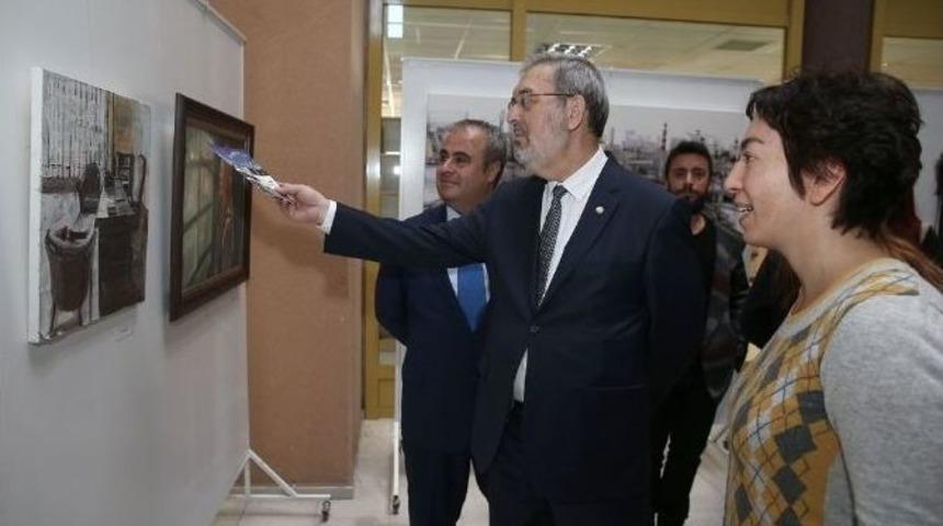 T&uuml; G&uuml;zel Sanatlar Fak&uuml;ltesi &Ouml;ğretim Elemanlarından Karma Sergisi