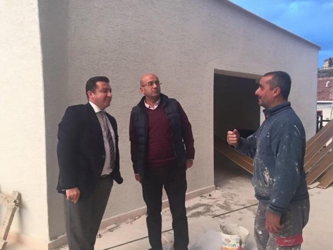 Başkan Bakıcı &Ccedil;arşı Mahalle Konağı&rsquo;nın Son Durumunu İnceledi
