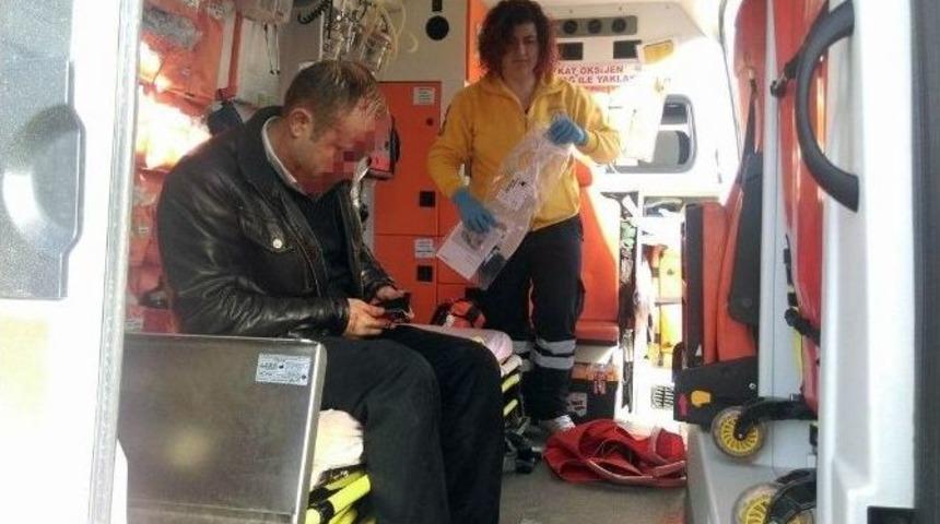 Su&ccedil; Makinesini Kaza Ele Verdi