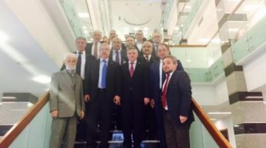 Arslan Ve Coşkun&rsquo;dan Vekillere Hayırlı Olsun Ziyareti