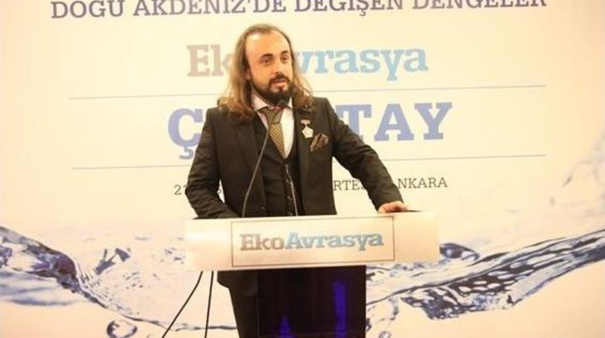 Kenan Acık&ouml;k&rsquo;e Eko Avrasya Hizmet Nişanı
