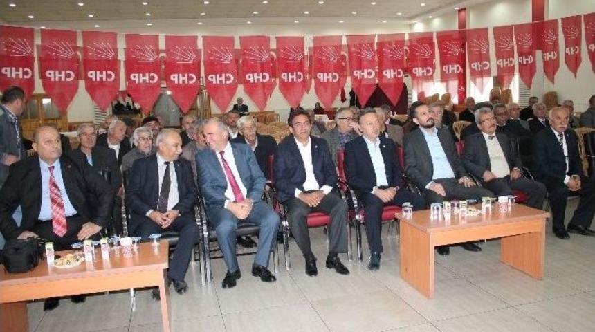 Chp Tosya İl&ccedil;e Teşkilatı Olağan Kongresinde İsmail Okuducu Tekrar İl&ccedil;e Başkanı