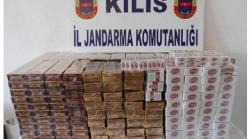 Kilis’te 3 Bin Paket Kaçak Sigara Ele Geçirildi