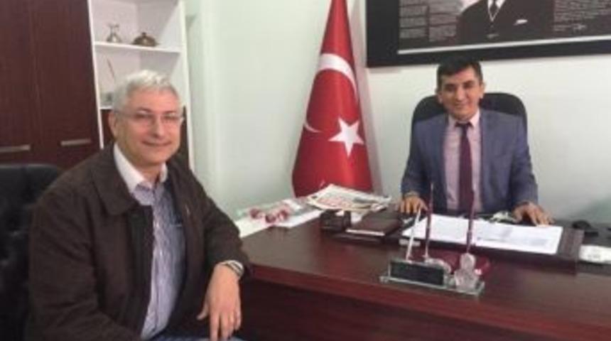 Zahed’den Milli Eğitim Müdürü Özdemir’e Ziyaret