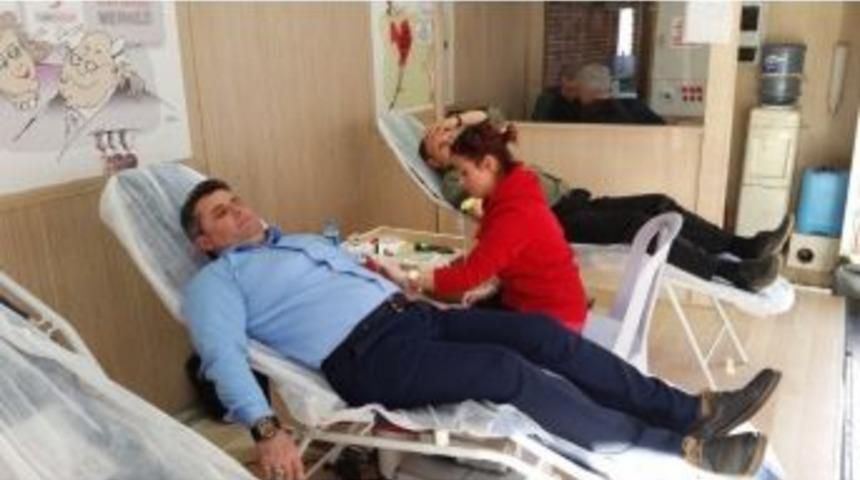 &Ccedil;an&rsquo;da 42 &Uuml;nite Kan Bağışı Yapıldı