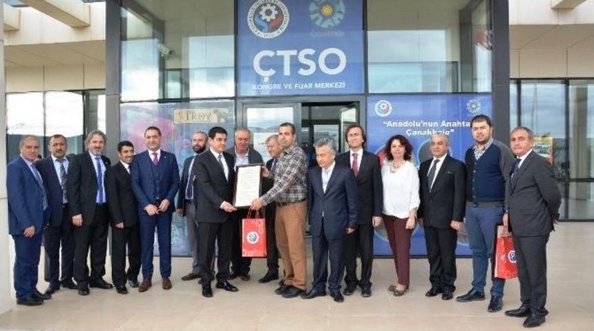 Adana Ticaret Odası Heyeti &Ccedil;tso &rsquo;yu Ziyaret Etti