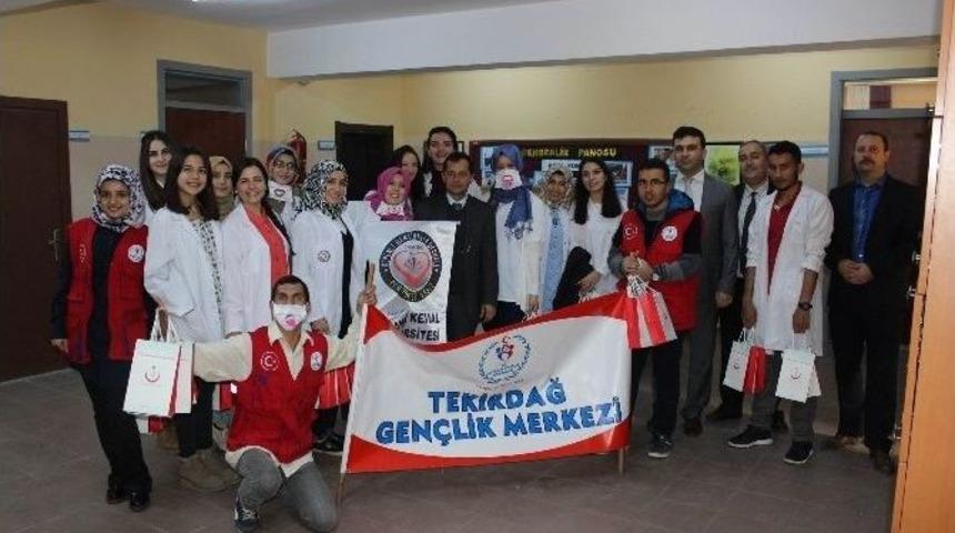 &Ouml;ğrencilere Ağız Ve Diş Sağlığını Anlattılar