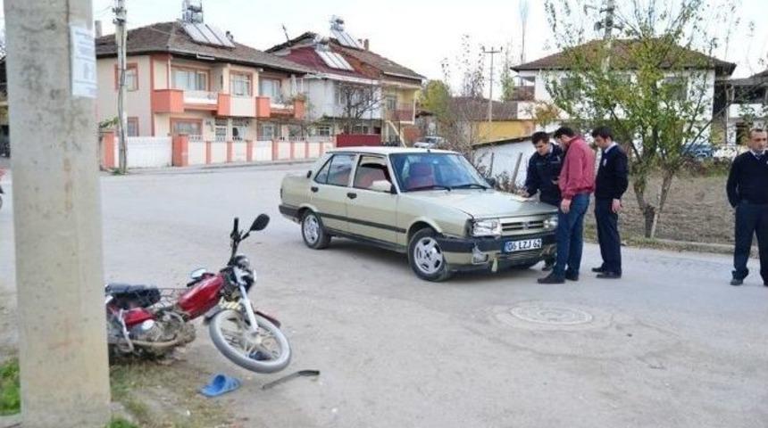 Erbaa&rsquo;da Trafik Kazası: 1 Yaralı