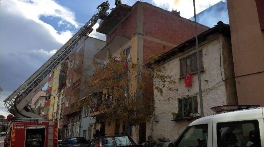 Bilecik&rsquo;te Baca Yangını