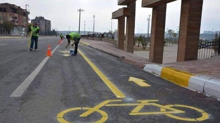 Adıyaman&rsquo;da Bisiklet Yolu Yapıldı
