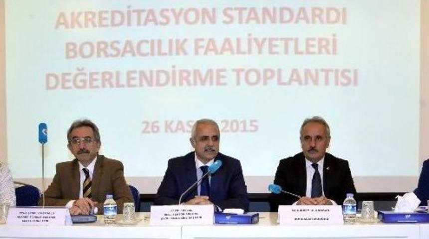Atb, Akreditasyon Standardı Borsacılık Faaliyetleri Toplantısına Katıldı