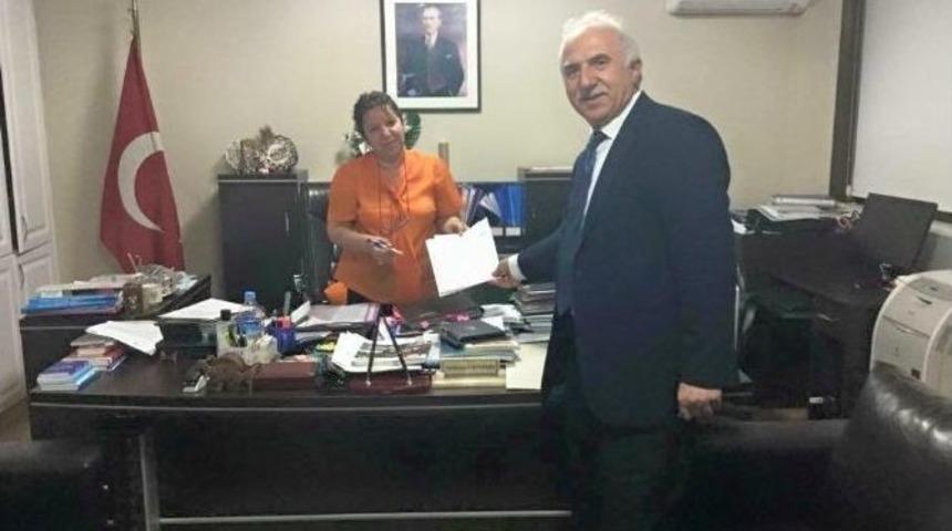 Başkan Kılı&ccedil;, Bakanlığa Doğalgaz Dosyasını Sundu