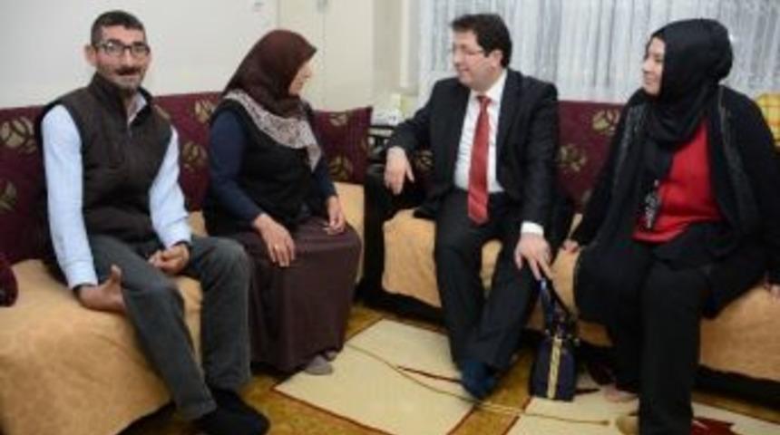 Başkan Yazgı Evlere Konuk Oldu