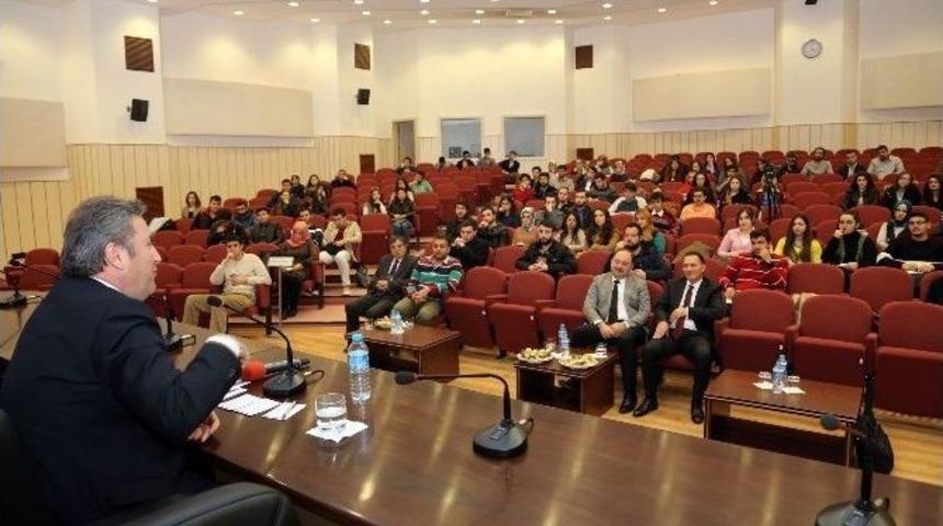 Başkan Palancıoğlu&rsquo;dan Girişimcilik Dersi