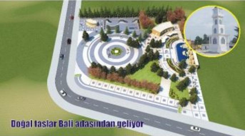 D&uuml;zce Lisesi Park Projesinde Ekip Sayısı Artırıldı