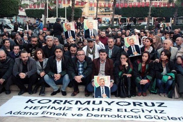 Adana’da Tahir Elçi Yürüyüşü