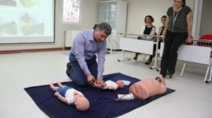 B&uuml;y&uuml;kşehir Personeline İlk Yardım Eğitimi Verildi