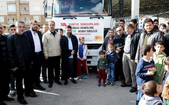 Aksaray’dan Bayır-bucak’a Tır Yardım