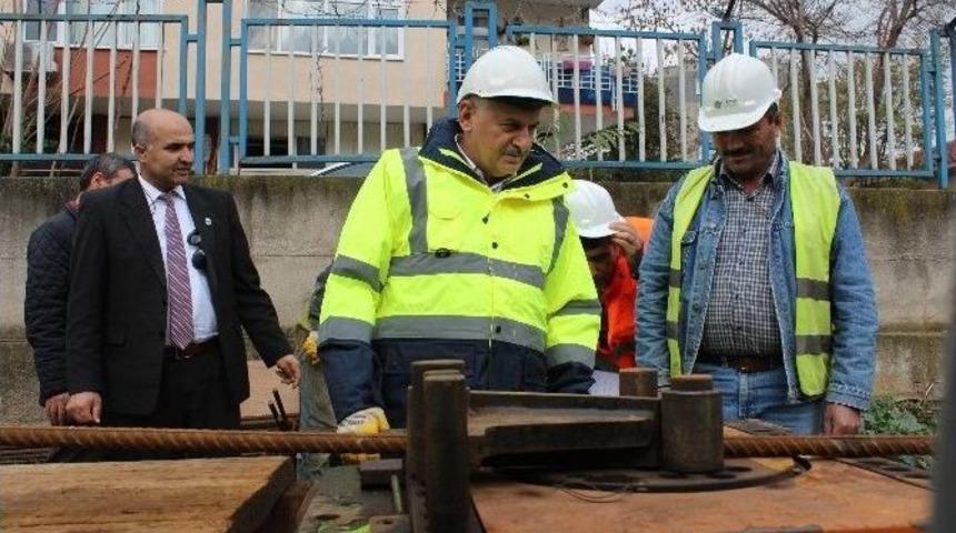 Binali Yıldırım, Pendik-ayrılık&ccedil;eşme Banliy&ouml; Hattı&rsquo;nda İncelemelerde Bulundu