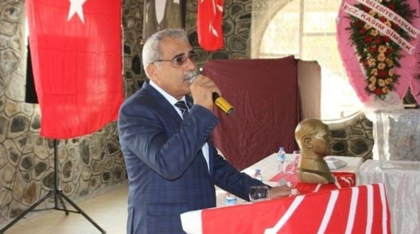 Chp Erzin İl&ccedil;e Başkanı Ali Sarar G&uuml;ven Tazeledi