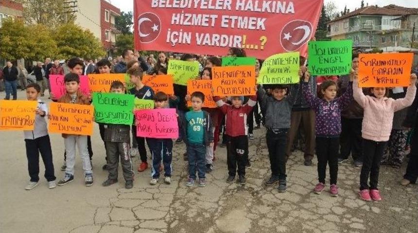 Soma&rsquo;da Yeni Kamyon Garajı Tepkisi