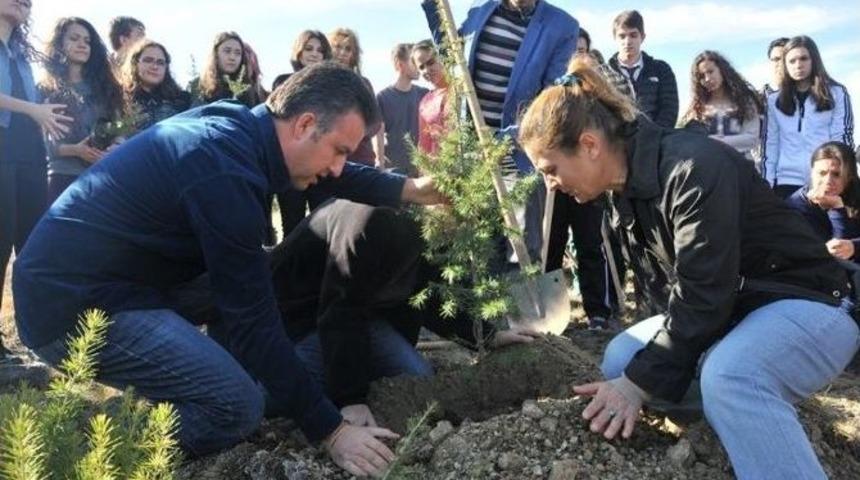 Merhume G&ouml;k&ccedil;e Ke&ccedil;eci Anısına Hatıra Ormanı Oluşturuldu