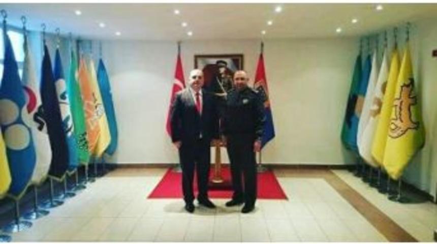 Sara&ccedil;&rsquo;tan İl Jandarma Komutanına Ziyaret