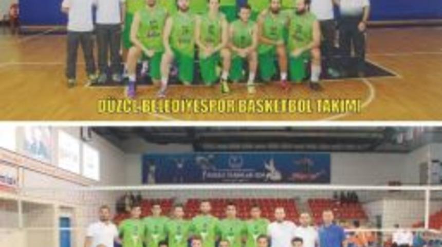 D&uuml;zce Belediyespor Takımları Ligde Yerlerini Korudular