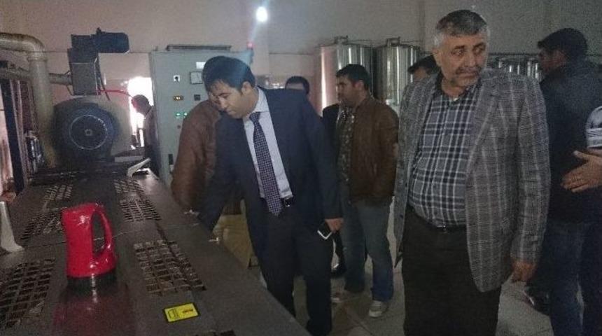 Viranşehir&rsquo;de Kaymakamı Dr Huzeyfe Citer, Organize Sanayi B&ouml;lgesini İnceledi