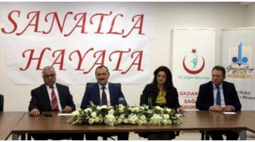 Madde Bağımlılarına &ldquo;sanattan Hayata&rdquo; Projesi