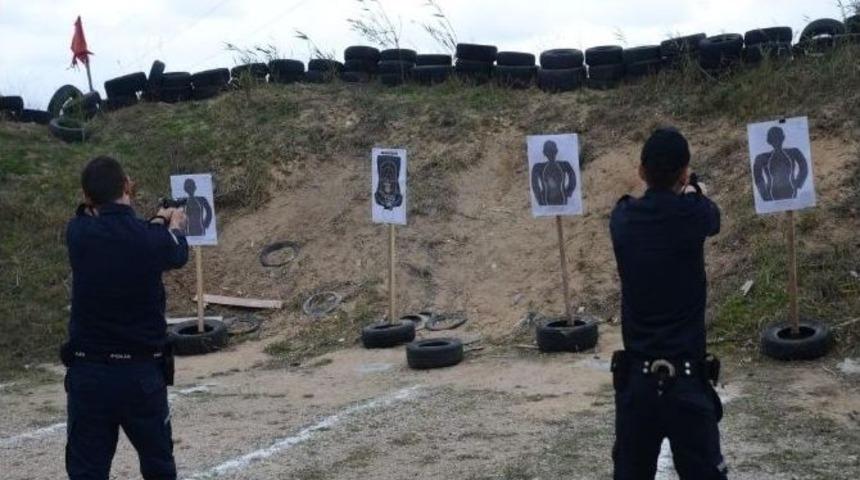 2015 Yılı Kadro Tabanca Atış Eğitimleri Yapıldı