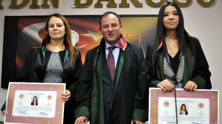 Aydın&rsquo;da Yeni Avukatlar İ&ccedil;in Yemin T&ouml;reni Yapıldı