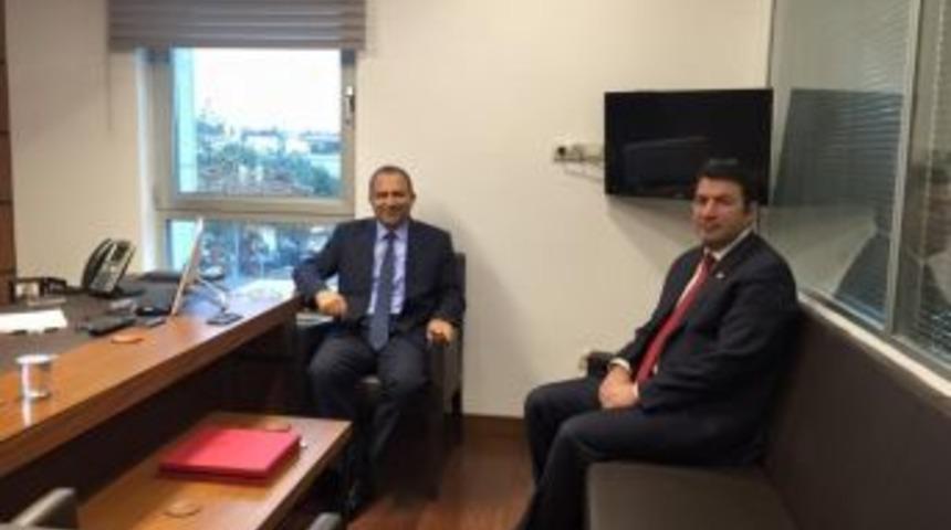 Vali Kaban, Milletvekili &Ouml;zcan Ulupınar&rsquo;ı Ziyaret Etti