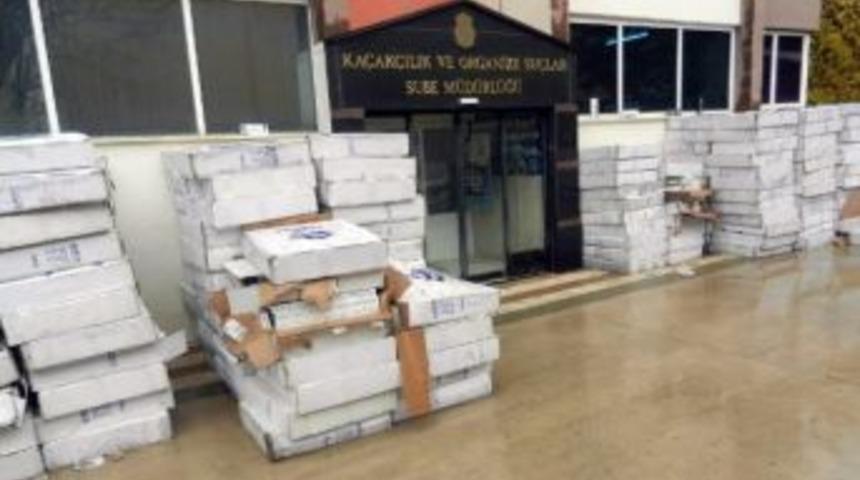 Malatya&rsquo;da 194 Bin Paket Ka&ccedil;ak Sigara Ele Ge&ccedil;irildi