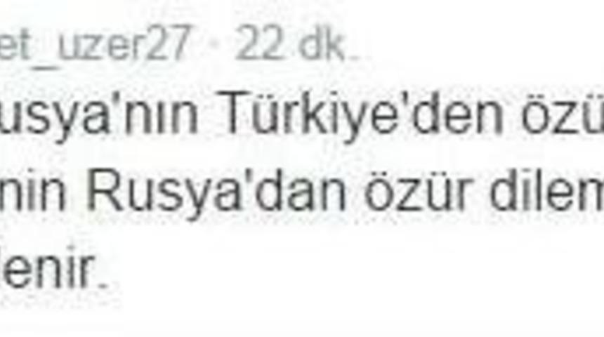 Ak Partili Uzer&rsquo;den &Ouml;z&uuml;r Tartışmasına &rsquo;m&uuml;crim&rsquo; Yorumu