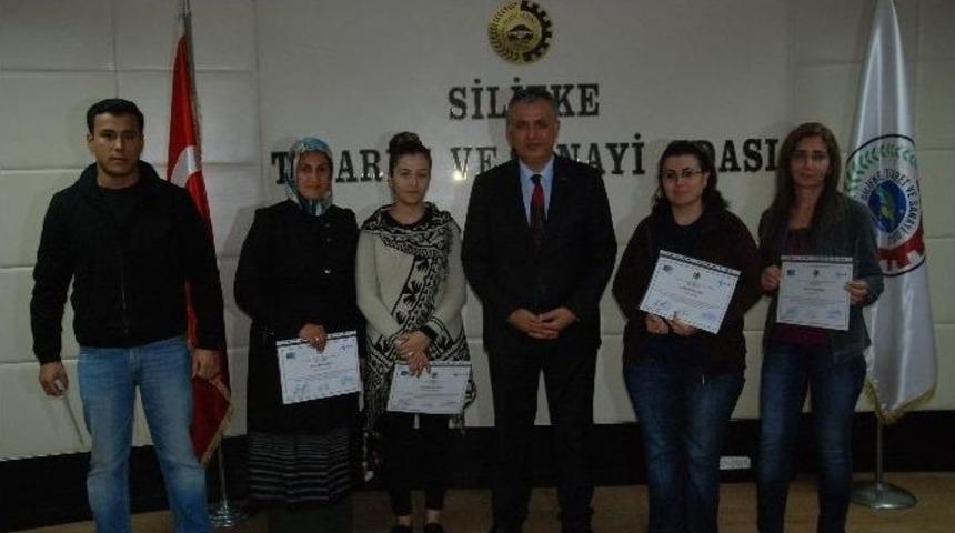 Silifke&rsquo;de Girişimcilik Eğitimi Alanlara Sertifika
